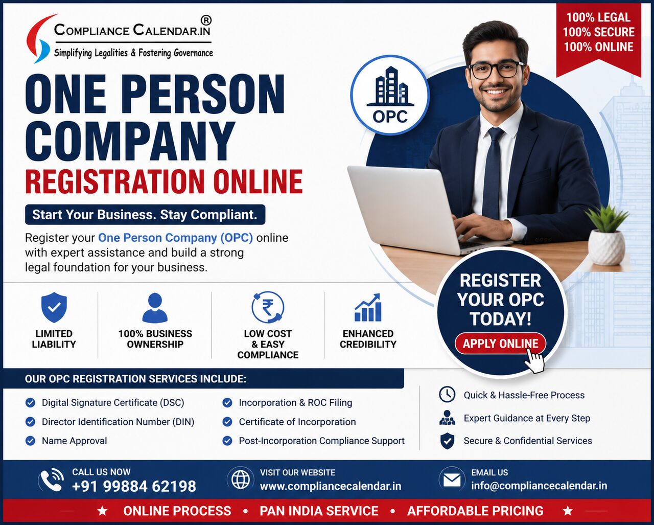 New Delhi, Legal, OPC Registration Online &ndash; Fast & Affordable Services