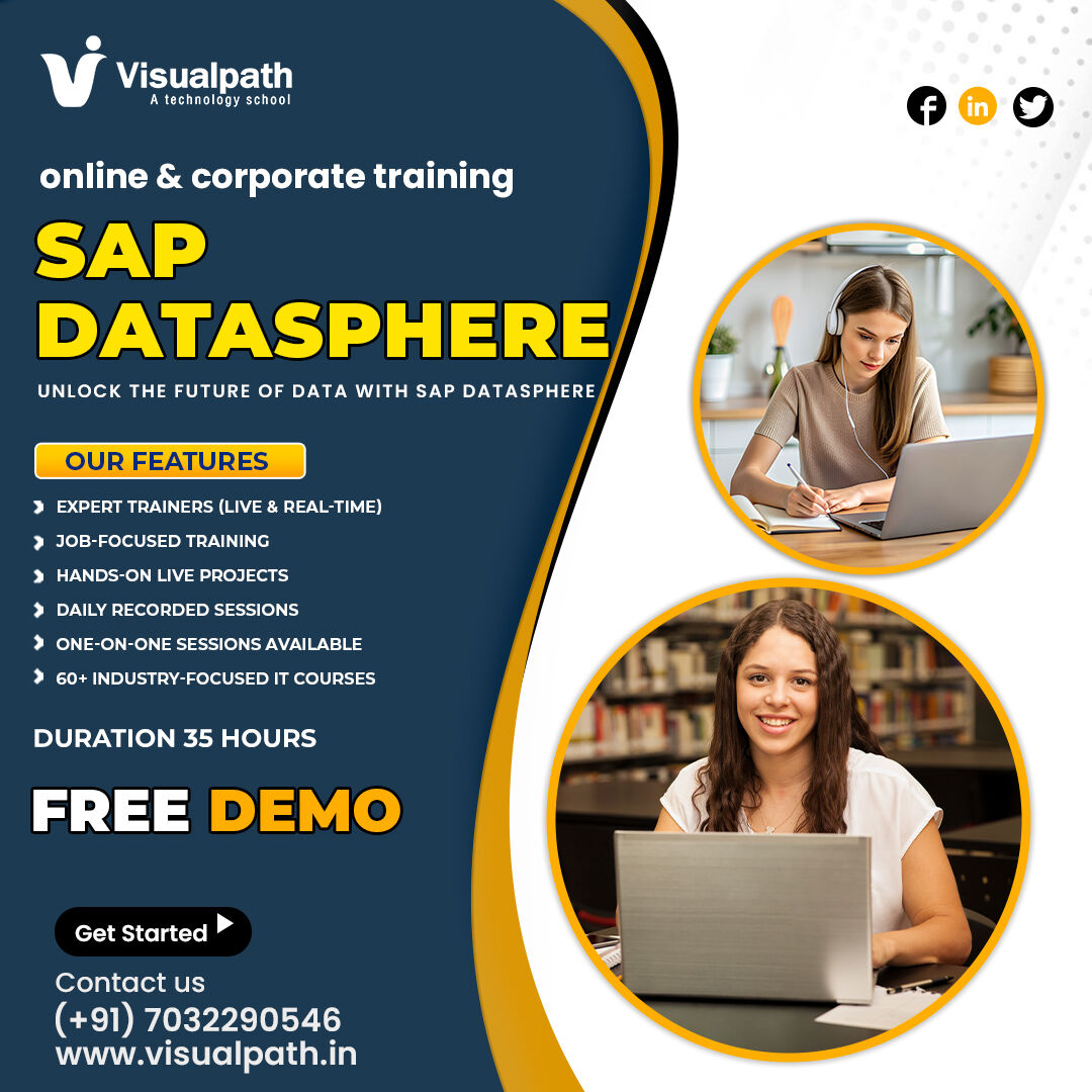 Hyderabad, Lessons Offered, SAP Datasphere Online Training | SAP Datasphere Course