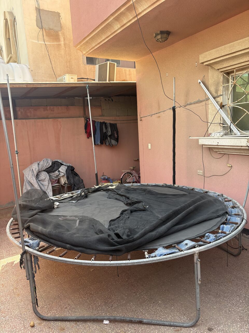 Jubail, Free Items, SAR 100,  Trampoline Large Size And Outdoor Table/chair