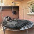 SAR 100,  Trampoline Large Size And Outdoor Table/chair