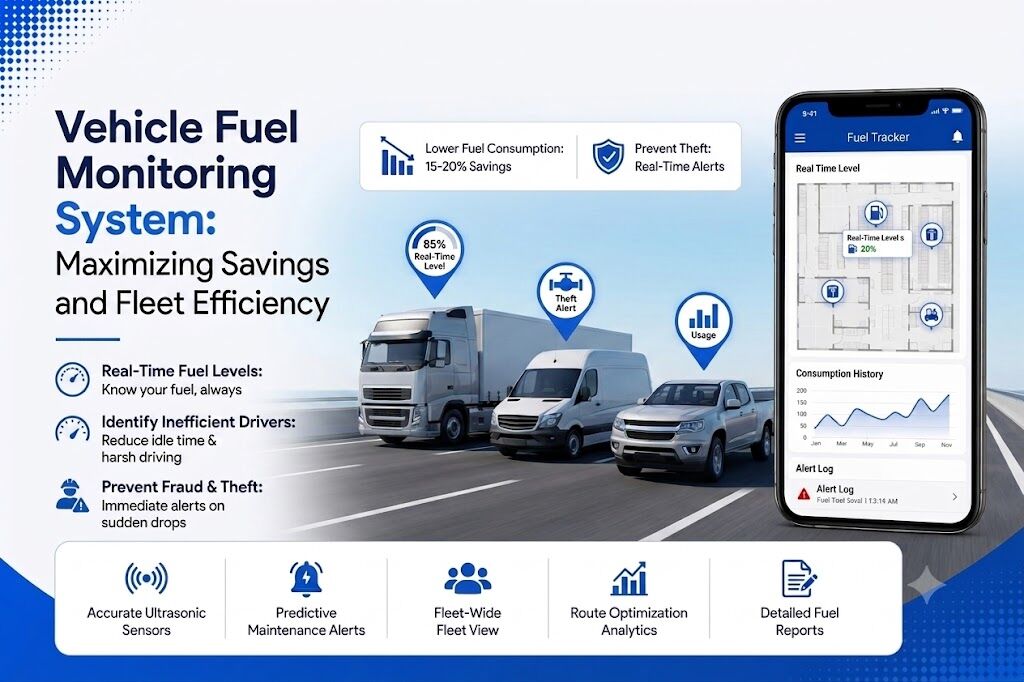Ahmedabad, Electronics, Fuel Monitoring System For Vehicles: Save Fuel & Costs