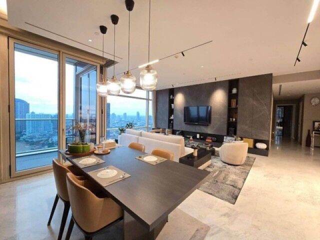 Bangkok, Real Estate For Sale, THB 150000000,  3 BR,  220 Sq. Meter,  For Sale Condo Four Seasons Private Residences, Fully Furnished, Ready To Move In, No
