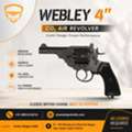 INR 80,  Exclusive Webley 4'' CO2 Pellet Revolver | Aman Air Gun