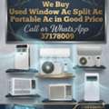 BHD 230,  🌍🌎We Buy Used Window Ac Splitunit Portable Ac Etc