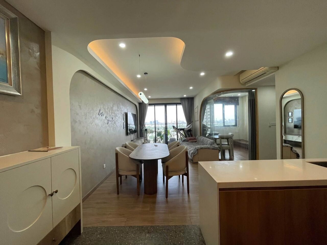 Ho Chi Minh City, Apartments, Flats, Houses & Villas, VND 43000000/month,  Furnished,  110 Sq. Meter,  Modern 3 Bedrooms For Rent At One Verandah District 2