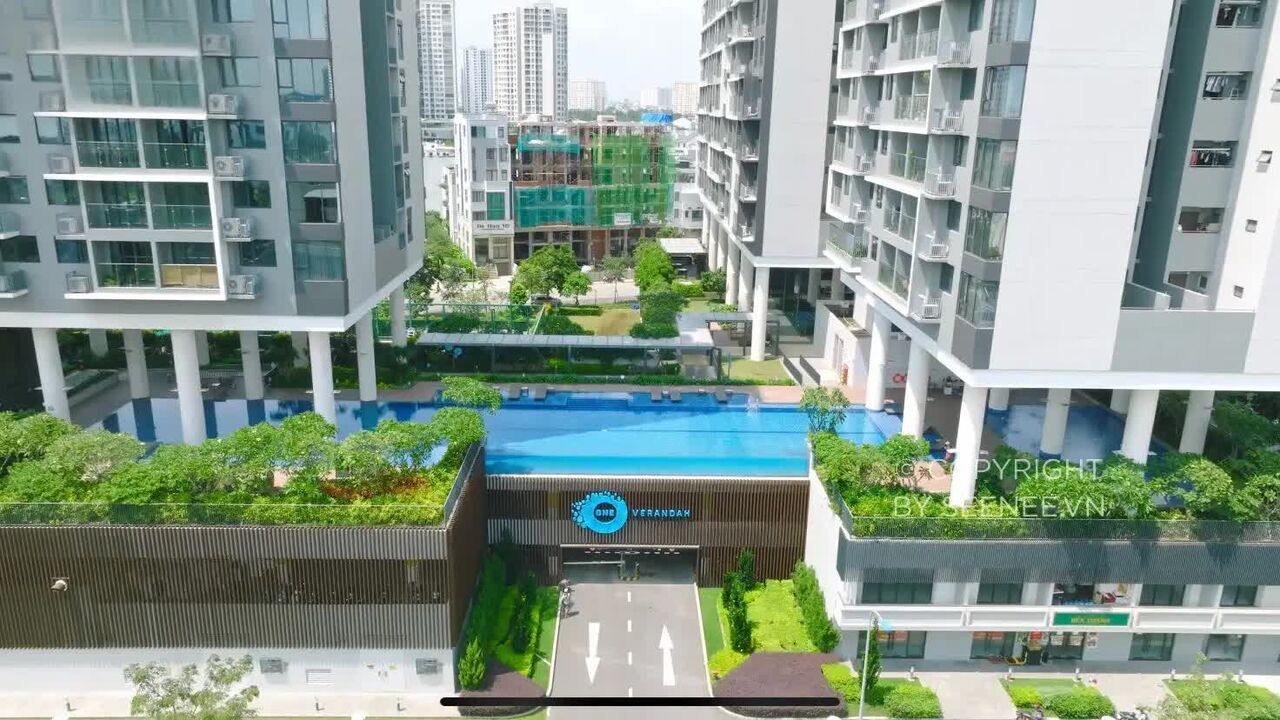 Ho Chi Minh City, Apartments, Flats, Houses & Villas, VND 43000000/month,  Furnished,  110 Sq. Meter,  Modern 3 Bedrooms For Rent At One Verandah District 2