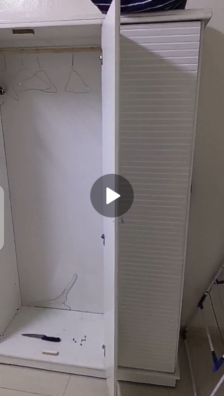 Riyadh, Furniture, SAR 375,  Three-door Wooden Wardrobe With An Iron Bed