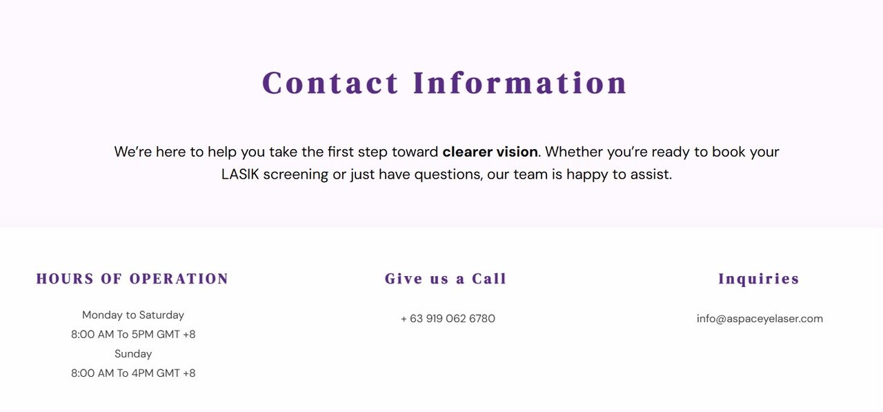 Manila, Health, AsPac Eye Laser & Surgicenter Philippines | LASIK Surgery In Laguna