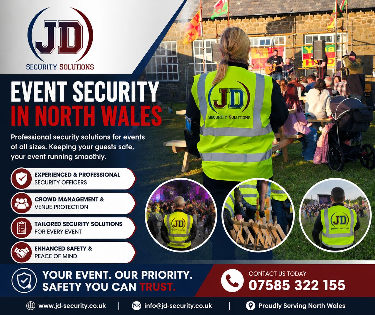 London, Security, Secure Your Event With Professional Event Security In North Wales