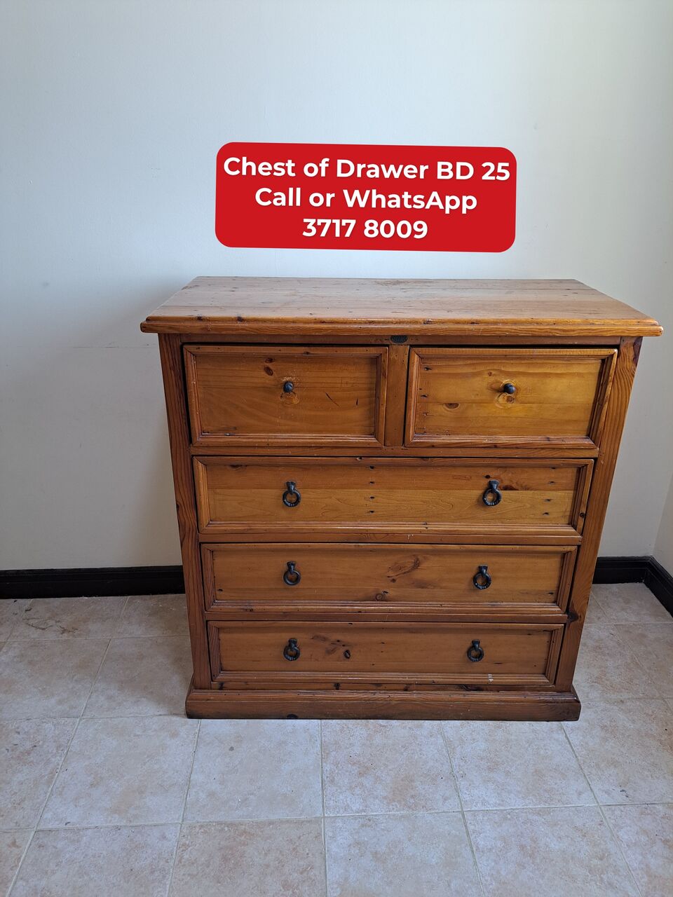 Manama, Furniture, BHD 25,  🌎🌍Chest Of Drawer In Good Condition For Sale With Delivery