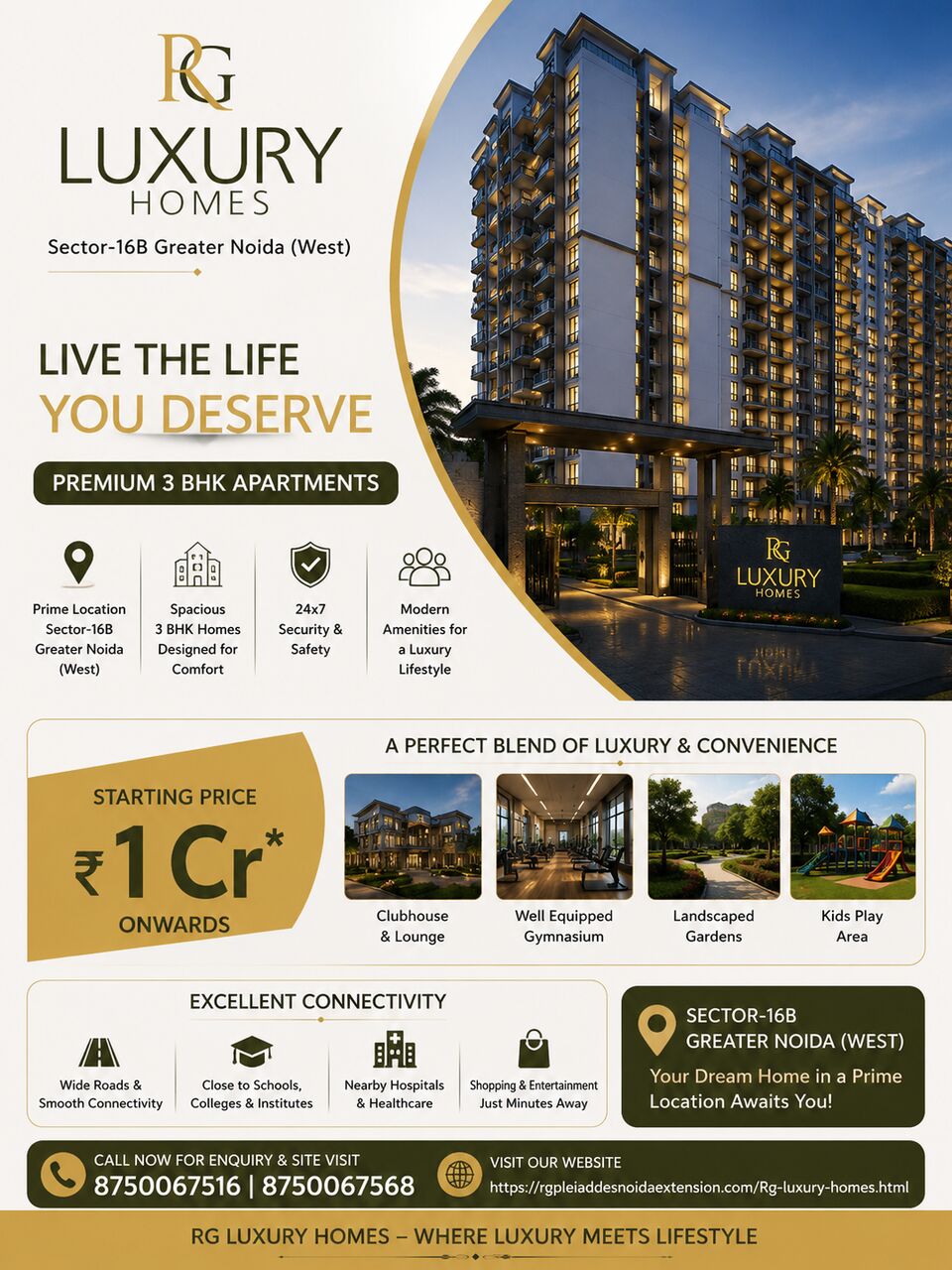 Noida, Real Estate, Find Your Ideal Home With RG Luxury Homes, RG Pleiaddes & RG Mirage In Noida NCR