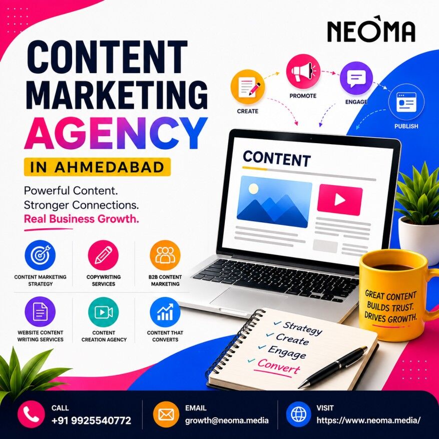 Ahmedabad, Marketing, Content Marketing Agency In Ahmedabad With Expert Content Marketing Services For Business