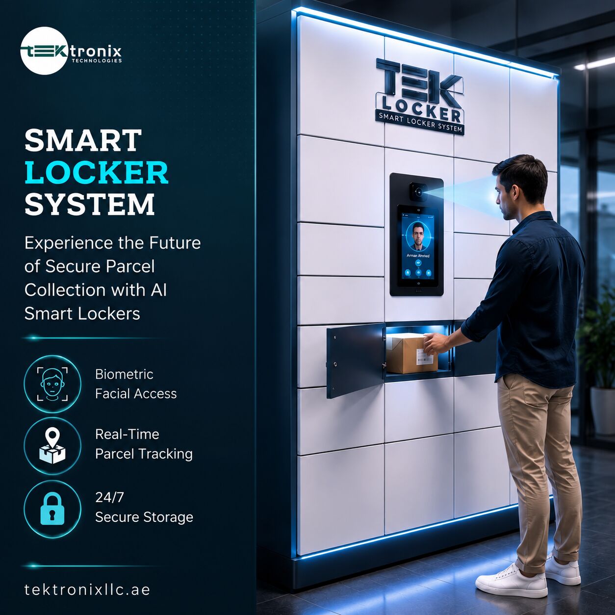 Dubai, Software Development, TekLocker - The Best Smart Locker System For Offices In UAE