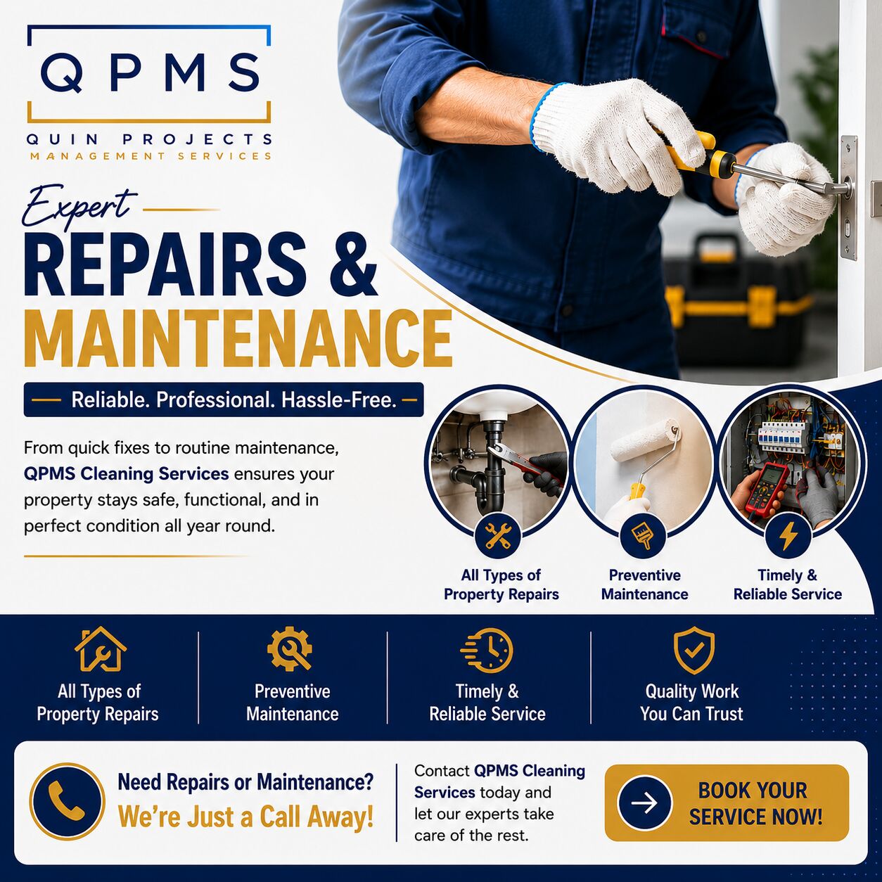 Sydney, Cleaning, Best Repairs & Maintenance Experts | QPMS Cleaning Services