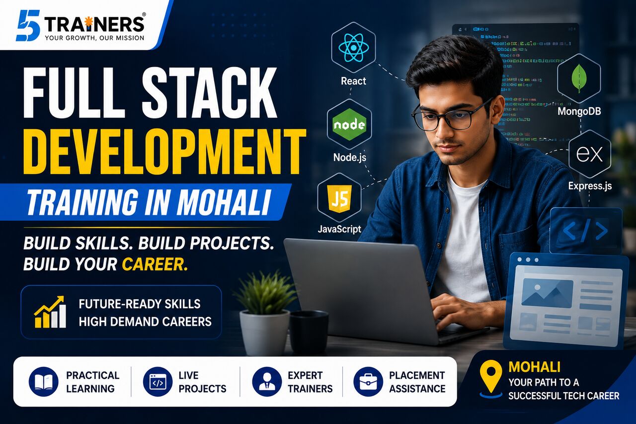 Chandigarh, Lessons Offered, Best Full-stack Course In Chandigarh