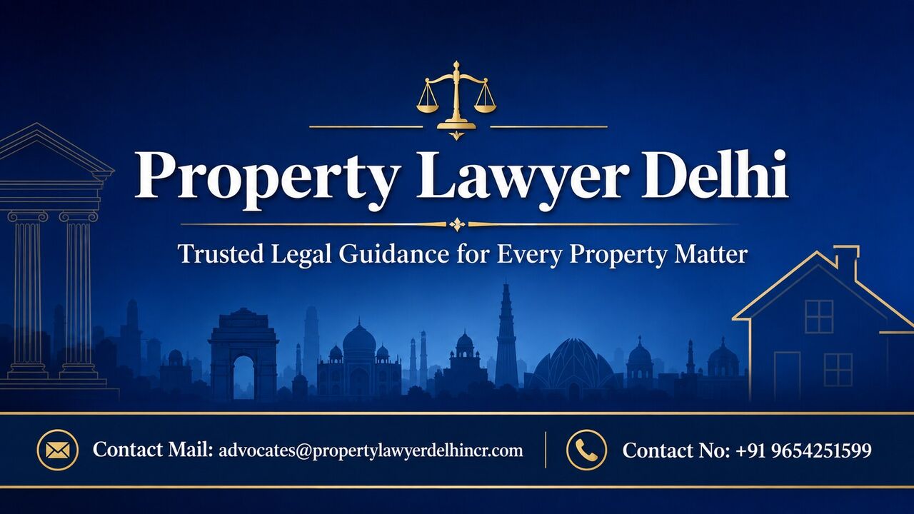 Ghaziabad, Legal, Are You Looking For A Trusted Property Lawyer Delhi For Legal Support?