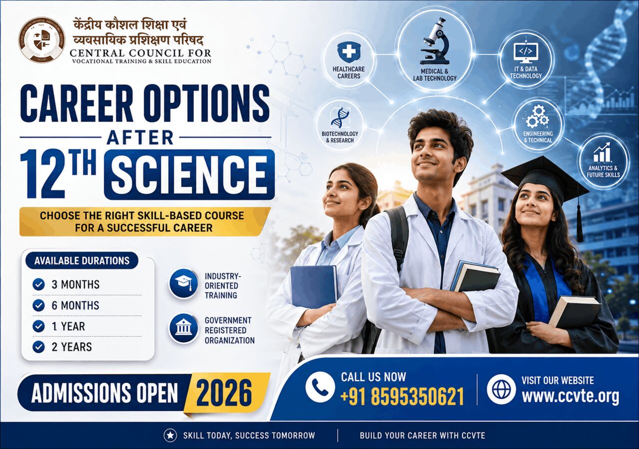 New Delhi, Education, Explore Top Career Options After 12th Science