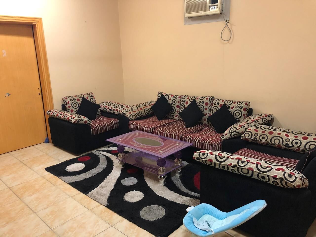 Thuqbah, Household Items, SAR 1550,  Bed Room Set + 6 Doors Cupboard, Chester Draw, Sofa SET 5 + Stylish Carpet