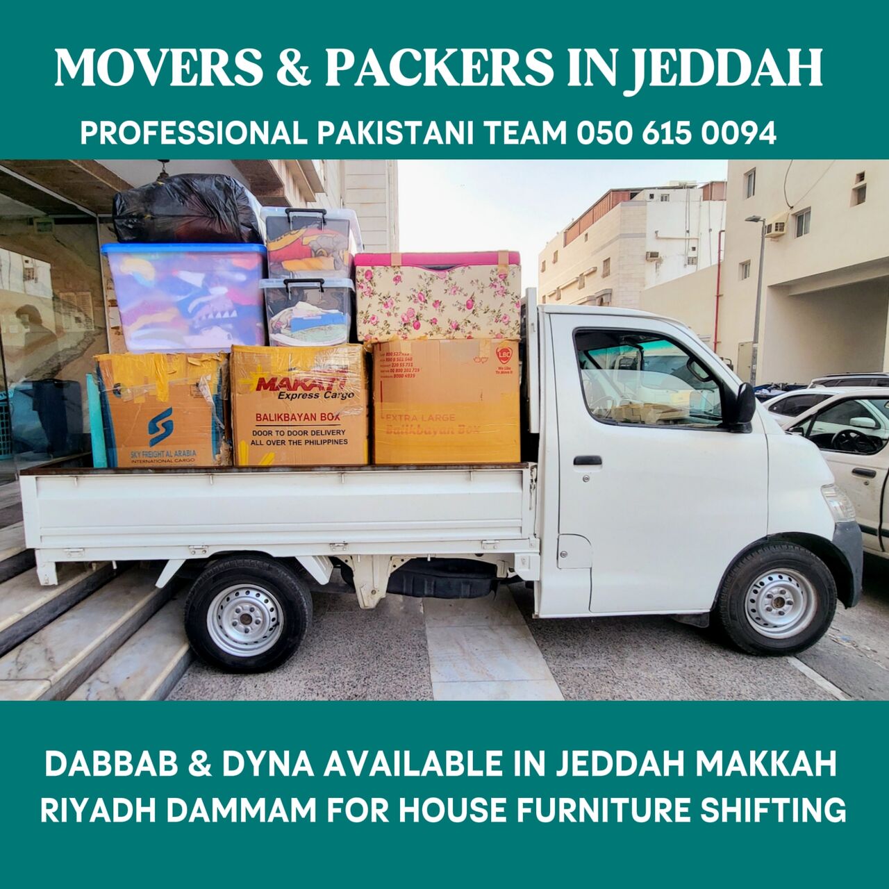 Jeddah, Household, Transportation Services Available In Jeddah 050 615 0094...