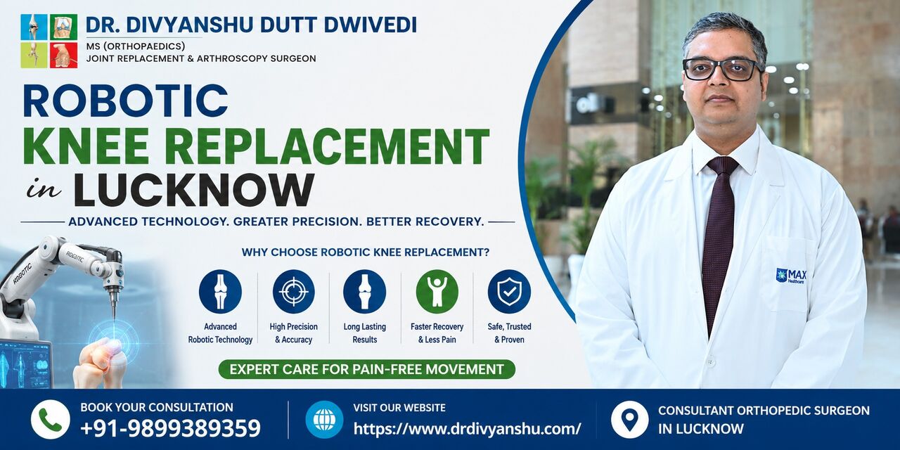 Lucknow, Medical, Best Robotic Knee Replacement In Lucknow | Expert Joint Care