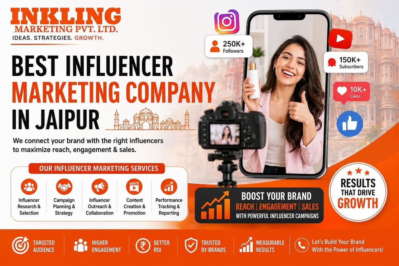 Jaipur, Marketing, Best Influencer Marketing Company In Jaipur | Inkling Marketing