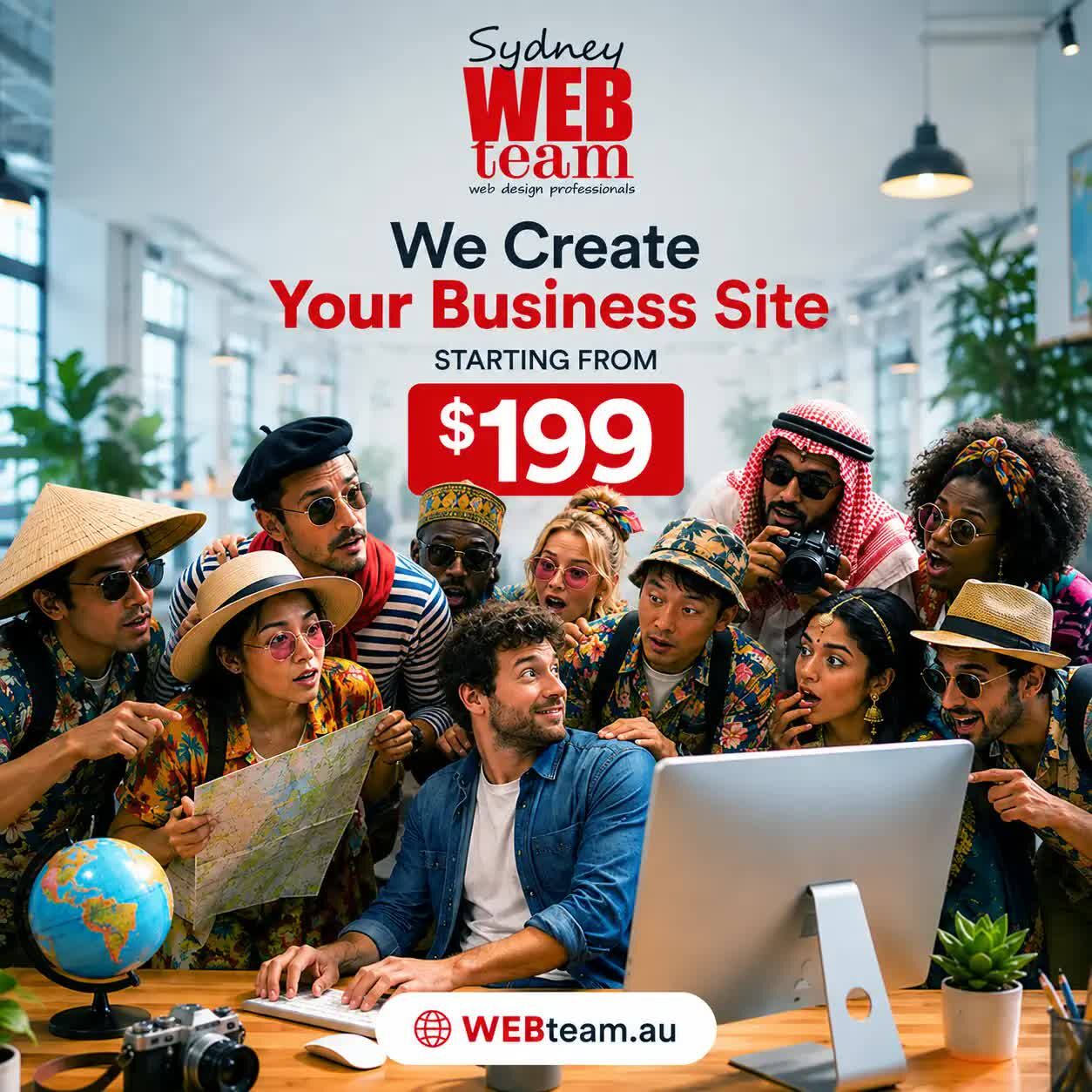 Sydney, Web Design & Development, The WEB Team