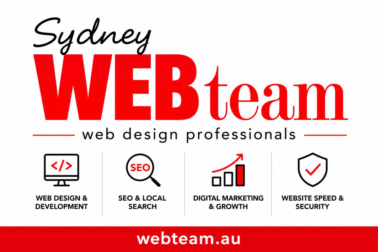 Sydney, Web Design & Development, The WEB Team