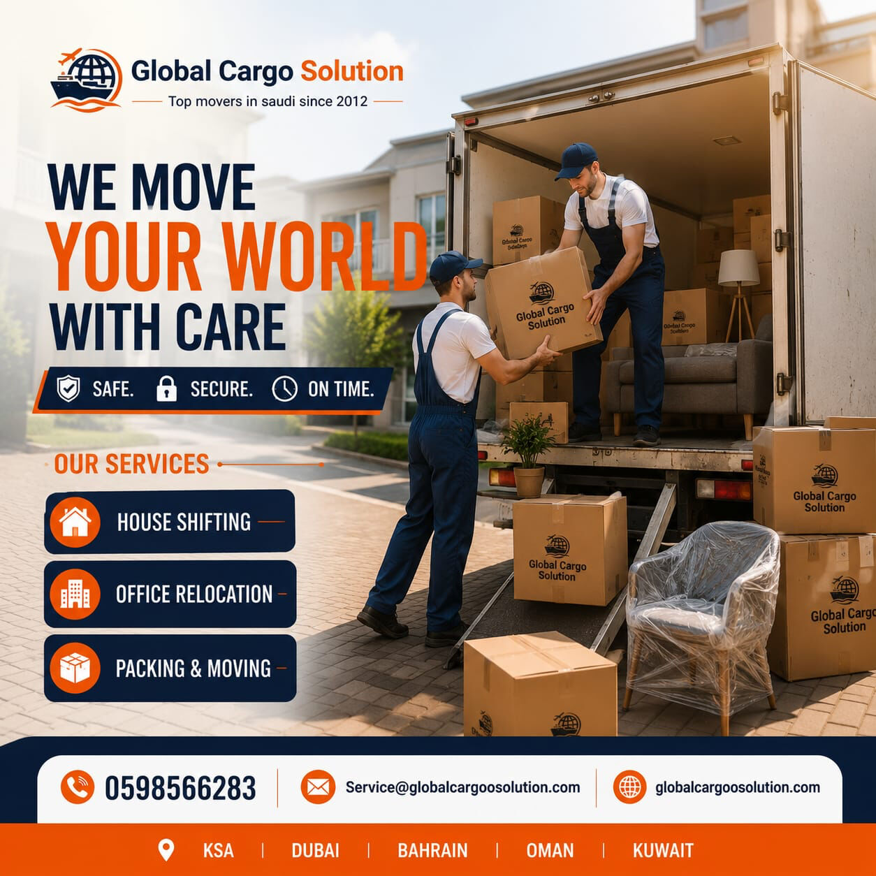 Jeddah, Relocation, Furniture Movers & Packing In Saudia Door To Door Any Where In World 0598566283 --