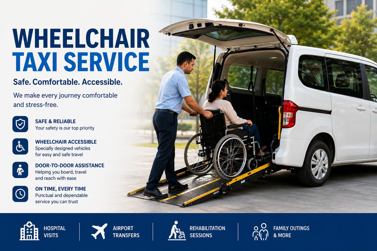 Punjab, Household Items, INR 299,  Wheelchair Taxi Service | Buddy Mobility Care