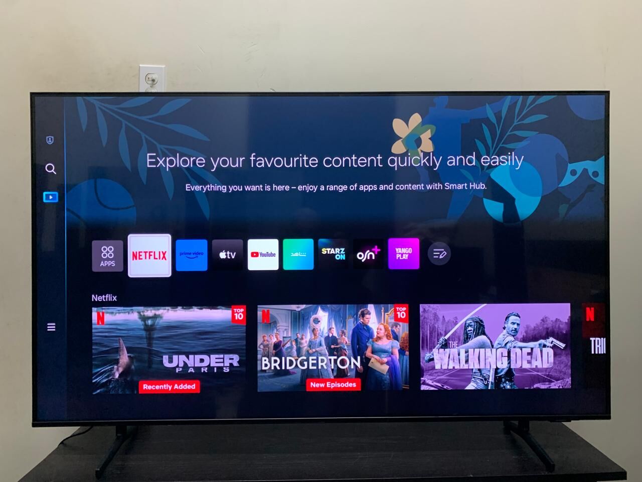 Khobar, Appliances, SAR 1450,  Samsung LED 55-inch Smart 4k UHD Tizen Tv