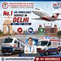 Panchmukhi ICU Air Ambulance In Delhi - Receive Continuous Patient Care
