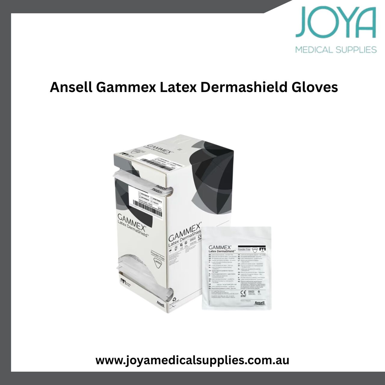 Sydney, Health & Beauty Items, Buy Ansell Gammex Latex Dermashield Gloves - Joya Medical Supplies | Australia