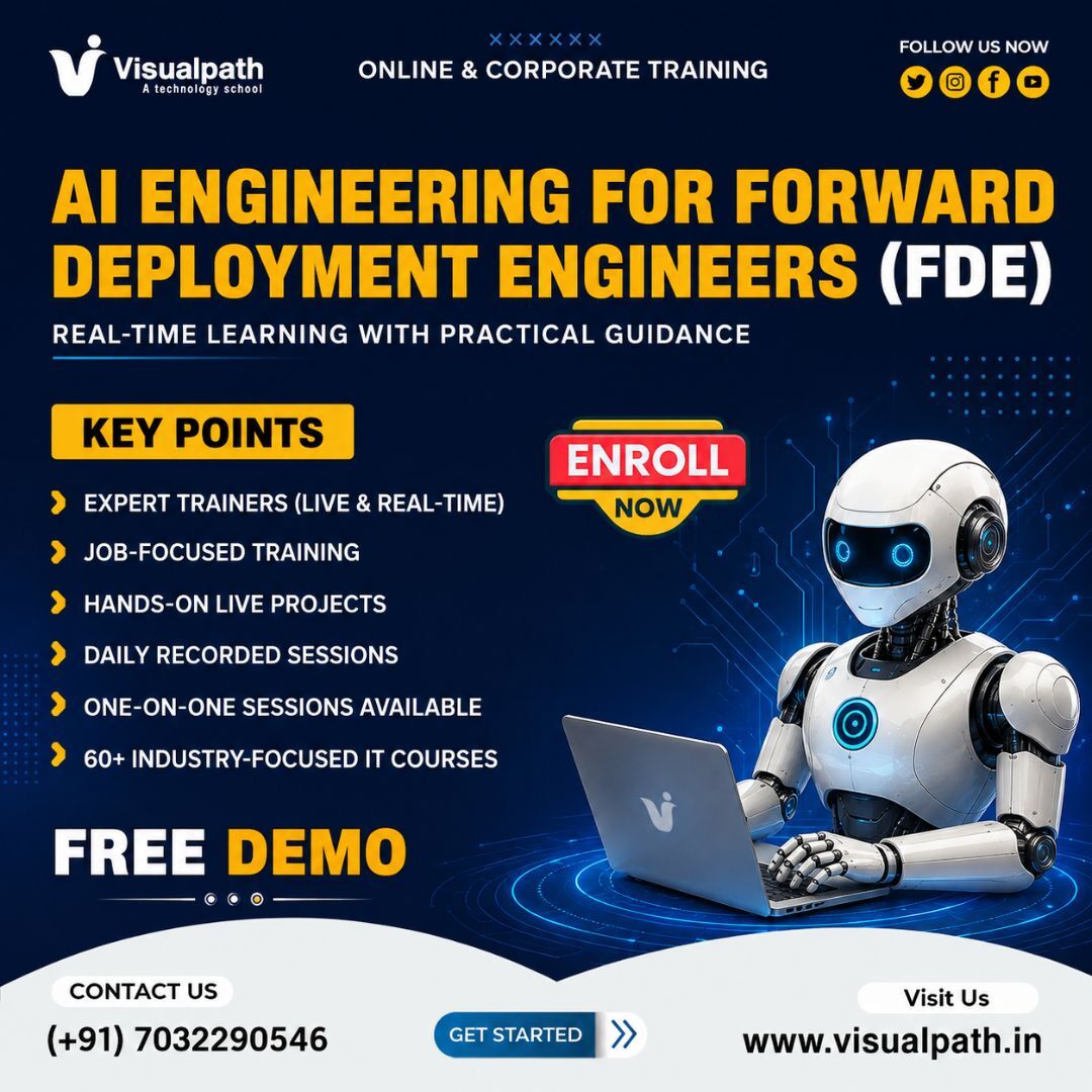 Hyderabad, Education, AI Engineering Online Course | FDE Online Training