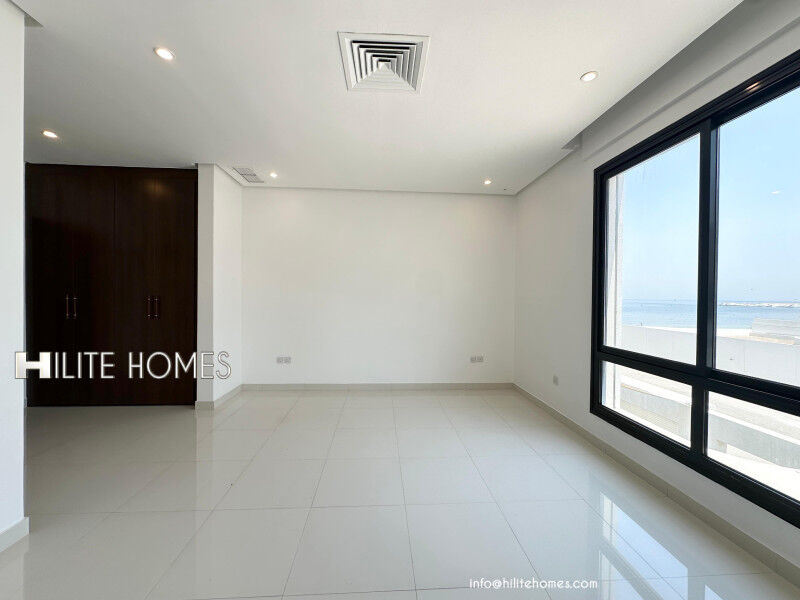 Fintas, Apartments, Flats, Houses & Villas, KWD 2000/month,  4 BR,  Semi Furnished Beach Villa For Rent In Fintas