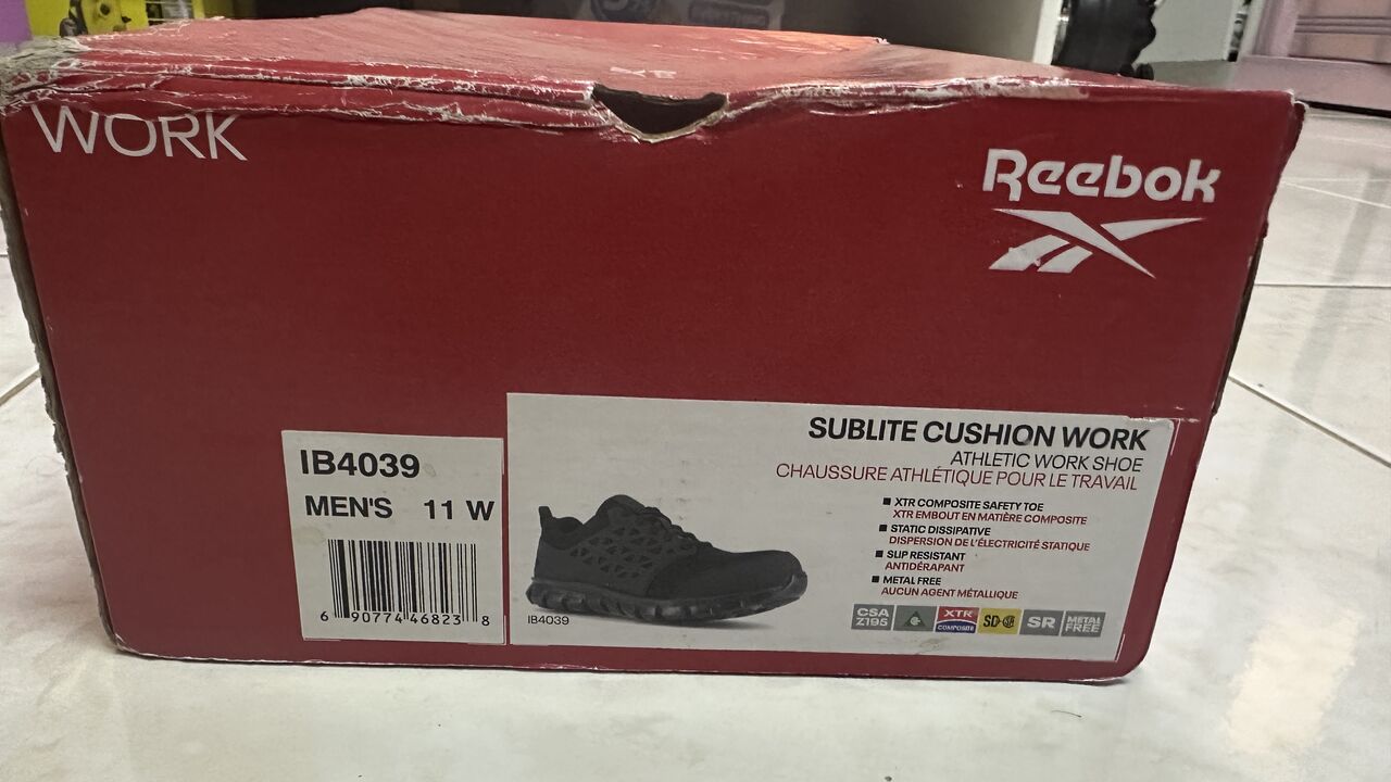 Jubail, Clothing & Accessories, SAR 280,  Reebok Safety Shoes Brand New