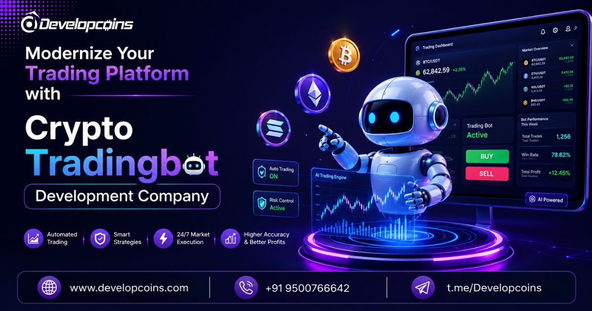 Boston, Business, Modernize Your Trading Platform With Crypto Trading Bot Development