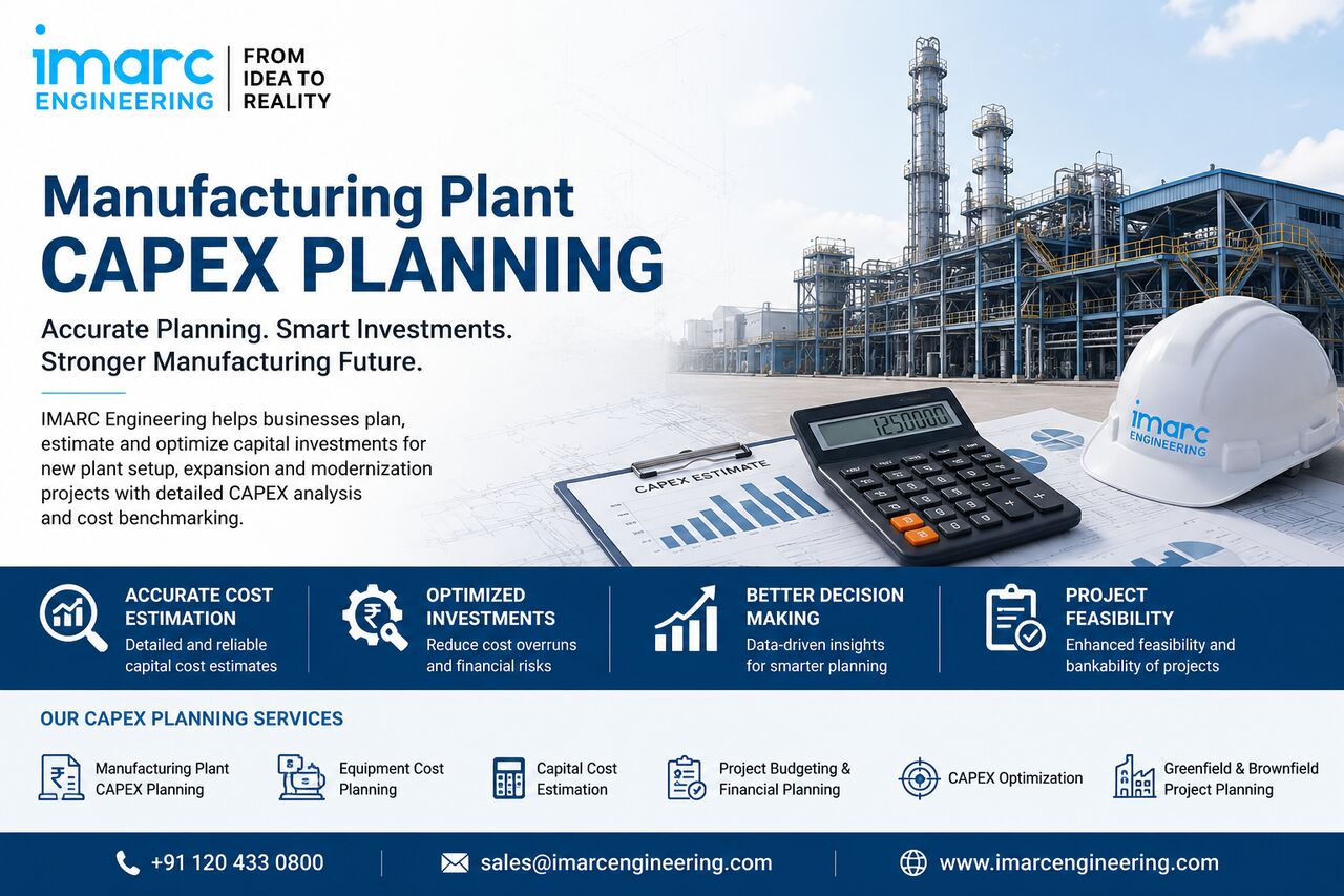 Noida, Business, Manufacturing Plant CAPEX Planning Services &ndash; IMARC Engineering