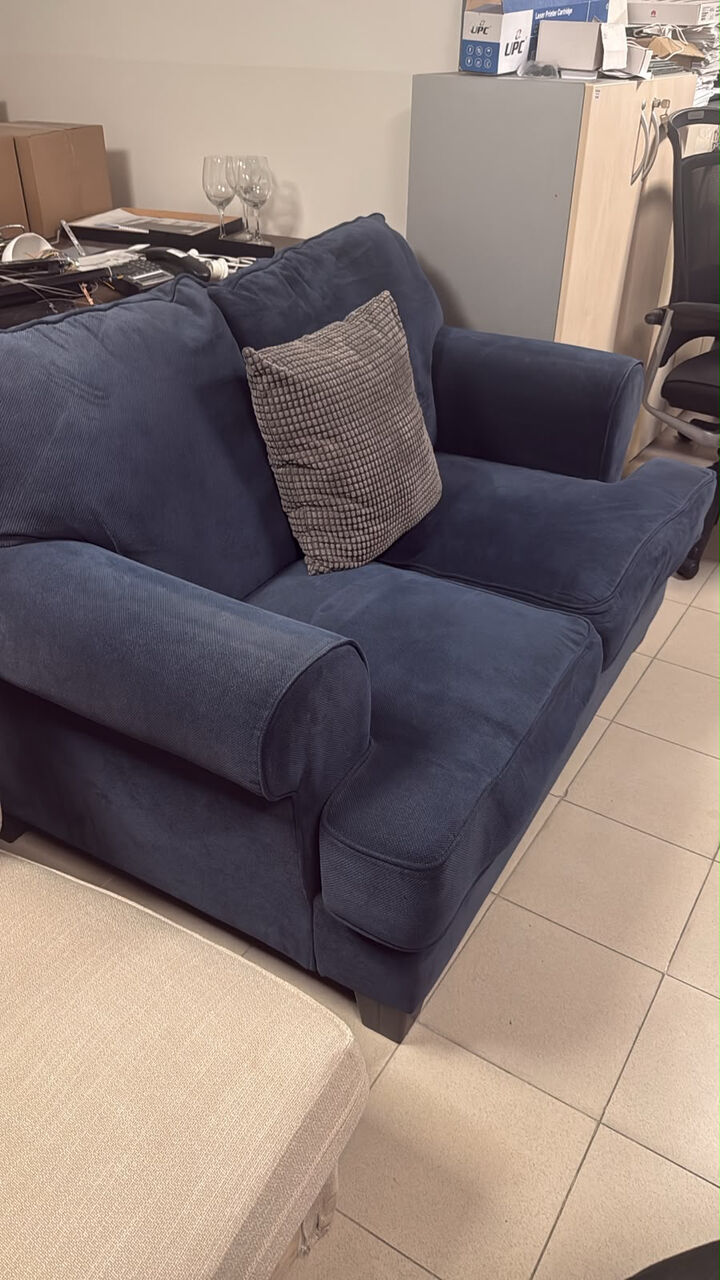 Jeddah, Furniture, SAR 1100,  Homecentre Sofa 2 Piece Blue