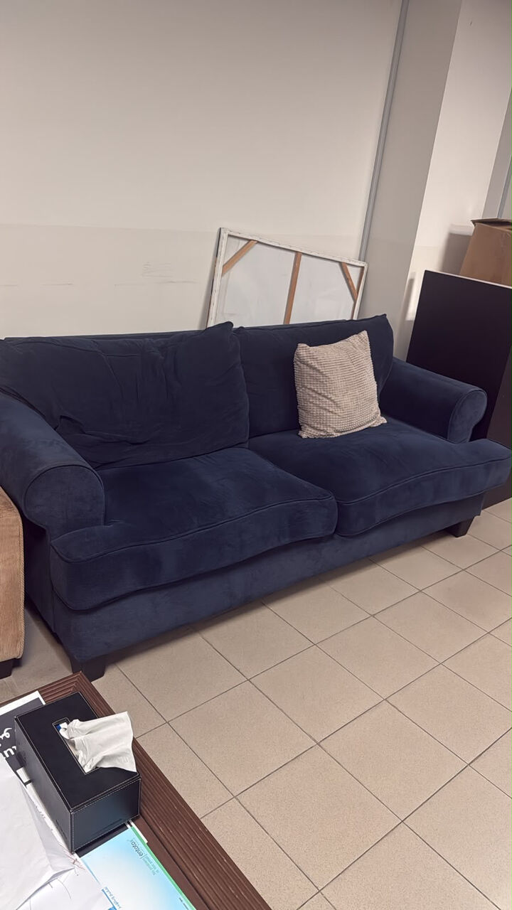 Jeddah, Furniture, SAR 1100,  Homecentre Sofa 2 Piece Blue