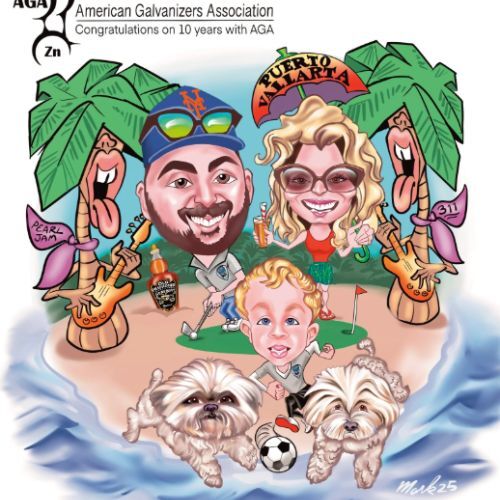 New York, Business, Custom Caricature Drawings