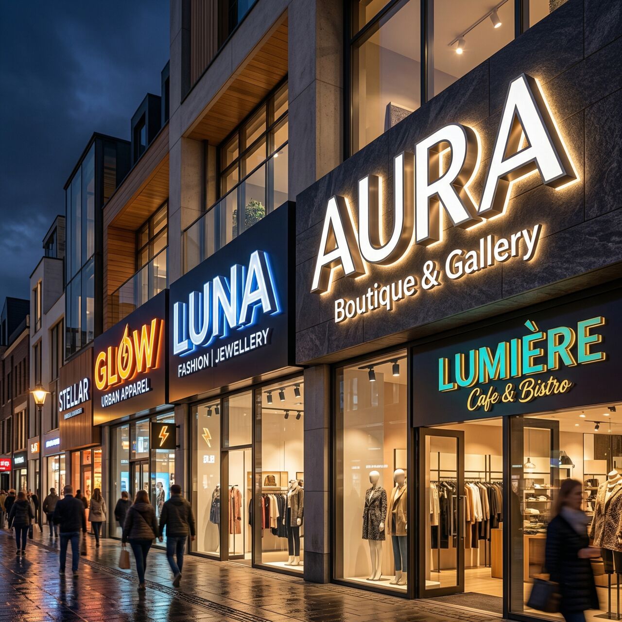 London, Printing, Choose The Best Fonts For Professional Signage