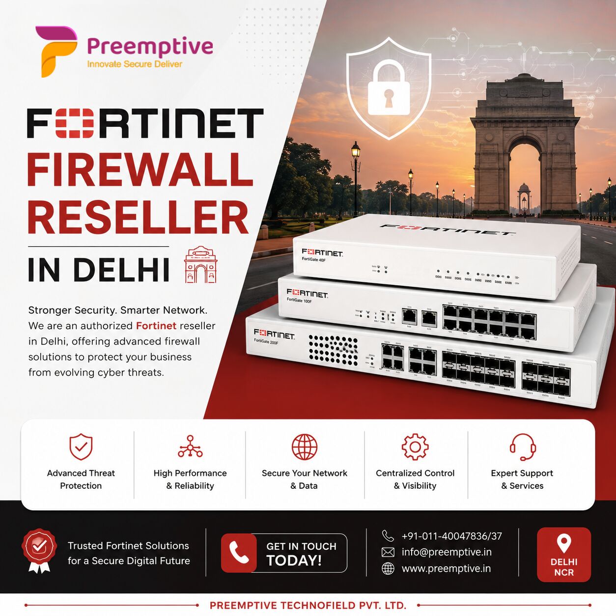 New Delhi, Computers, Fortinet Firewall Reseller In Delhi | Secure Your Business With Confidence