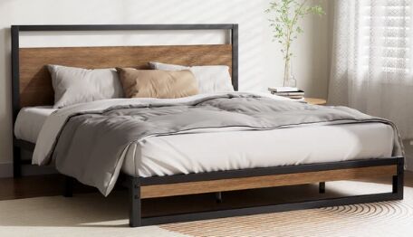 Sydney, Furniture, AUD 178,  Industrial King Bed Frame &ndash; Rugged Style With Lasting Strength