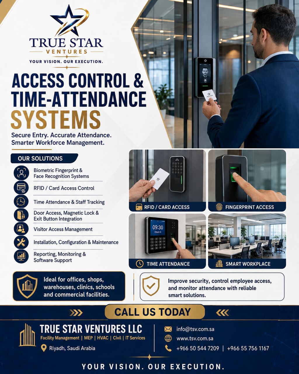 Riyadh, Computer, Access Control And Time Attendance Systems