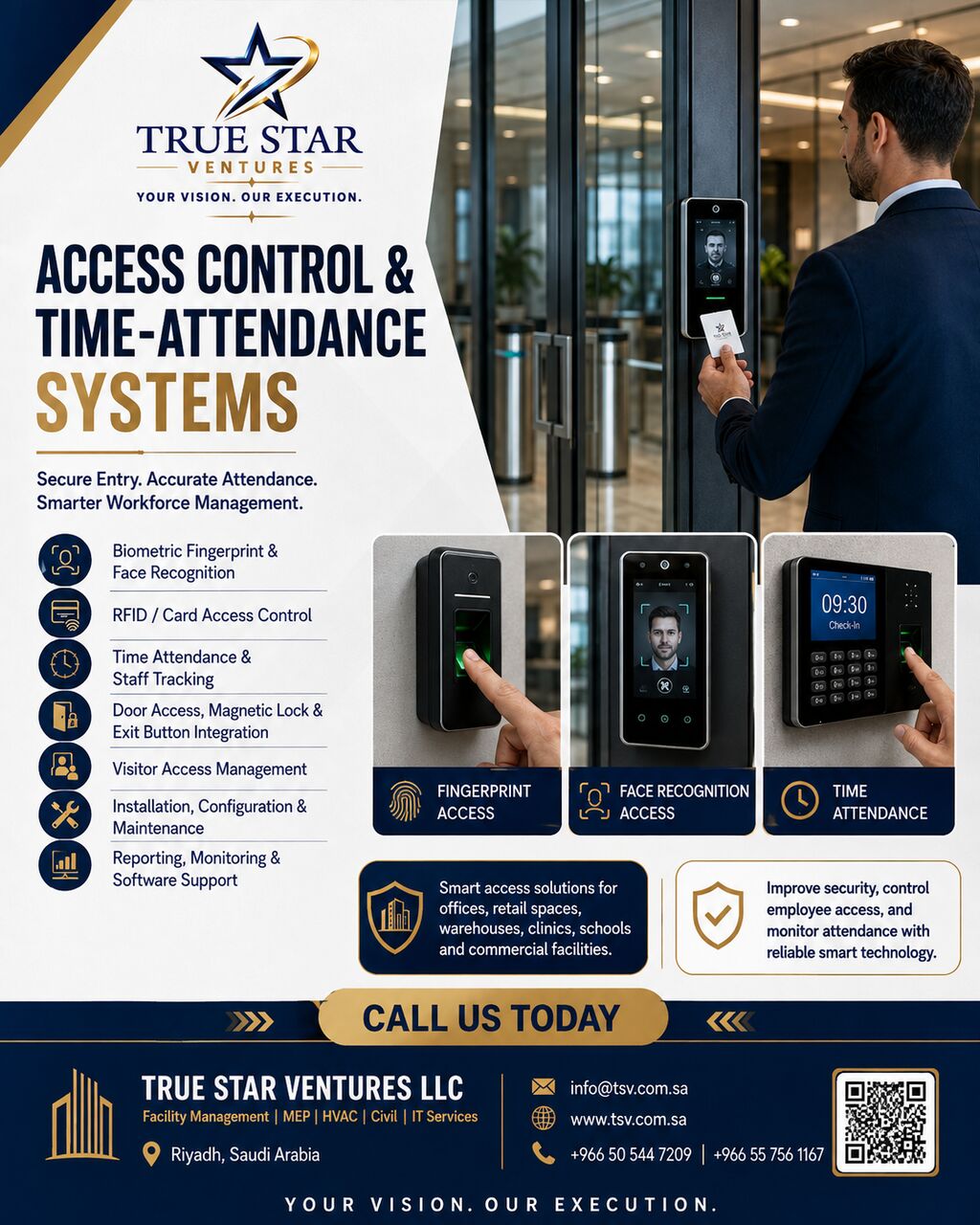 Riyadh, Computer, Access Control And Time Attendance Systems