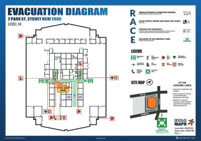 Sydney, Creative, Emergency Evacuation Diagrams Sydney Professional Safety And Compliance Services