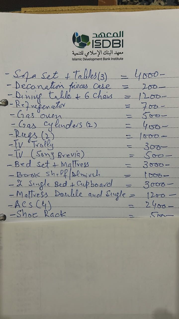 Jeddah, Household Items, Household Items With Three Bedroom Flats Are Available In Azizyya