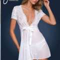 GBP 29,  Vintage Floral Mesh Bridal Nightwear Gown & Brief | Loft Home