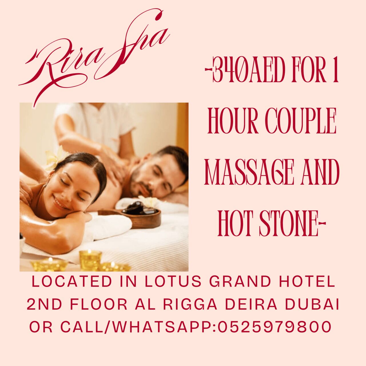 Al Rigga, Health, Rira Spa Offer 8/3/2026