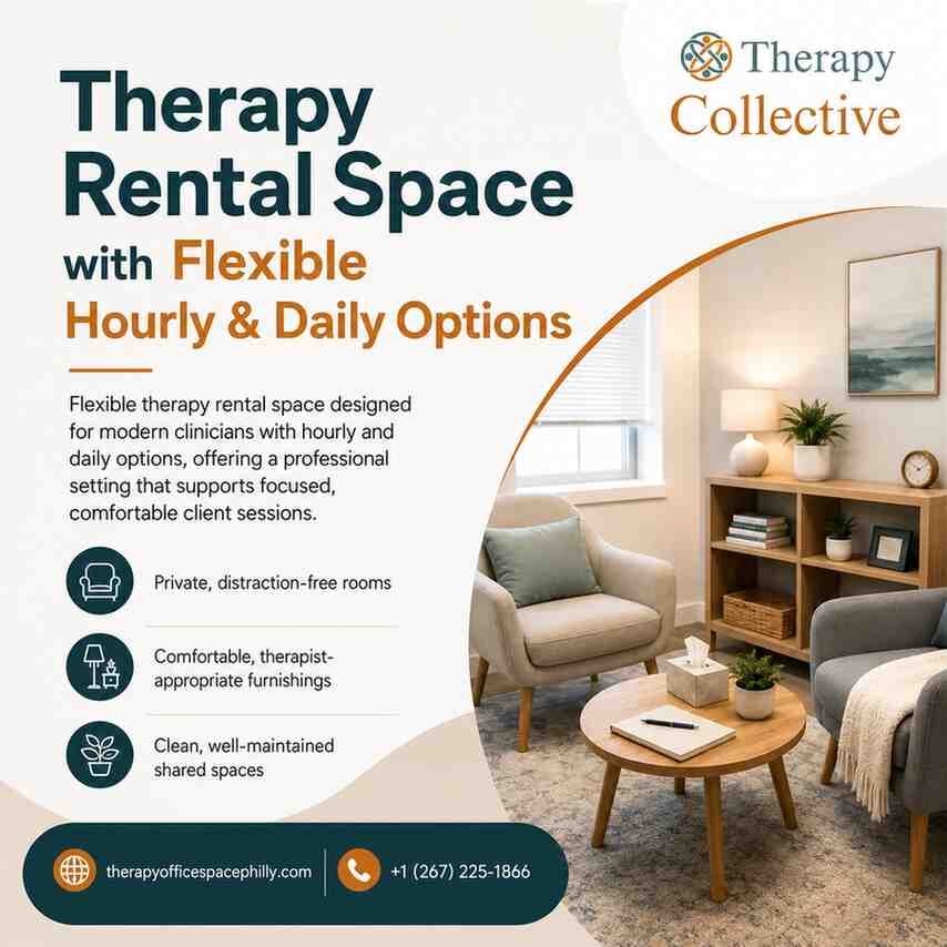 New York, Health, Private Therapy Rental Space Available With Hourly & Daily Options
